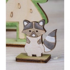 Rayher.	 Lesena sestavljanka, Gozdne živali, 45-delna