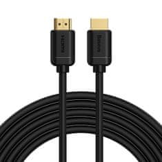 BASEUS Kabel HDMI 2.0 Baseus, 4K 30 Hz, 3D, HDR, 18 Gb/s, 5 m (črn)