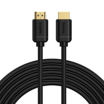 BASEUS Kabel HDMI 2.0 Baseus, 4K 30 Hz, 3D, HDR, 18 Gb/s, 5 m (črn)