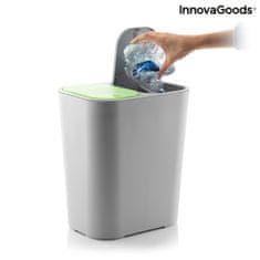InnovaGoods Dvojni koš za ločevanje odpadkov