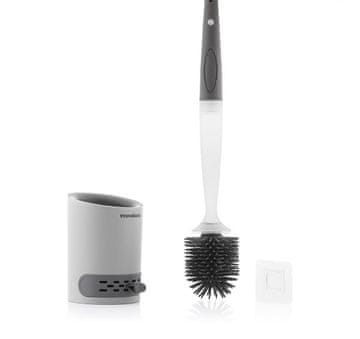 InnovaGoods Antibakterijska WC ščetka z razpršilnikom mila