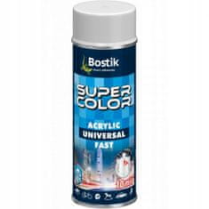 Bostik Super Color univerzalna barva v spreju 400 ml bela