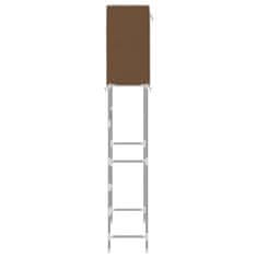 Vidaxl 2-nadstropni regal za nad pralni stroj rjav 71x29,5x170,5 cm
