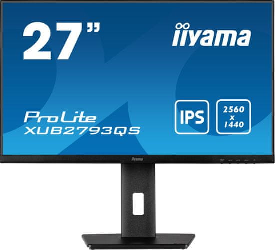 iiyama XUB2793QS-B1 monitor, 68.58 cm (27"), WQHD, IPS