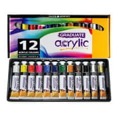 Daler Rowney Set akrilnih barv Graduate, 12x22ml