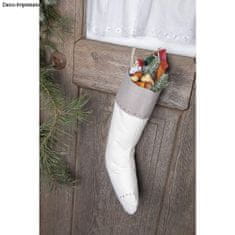 Rayher.	 Božična nogavica za darila, 22x41cm
