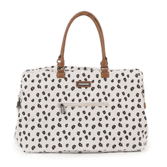 Childhome Previjalna torba Mommy Bag Platneni leopard