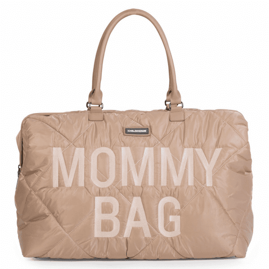 Childhome Previjalna torba Mommy Bag Napihnjen Bež