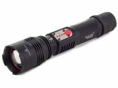 Bailong Alu akumulatorska LED vojaška ročna svetilka XM-L T6 USB 400m