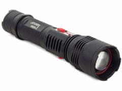 Bailong Alu akumulatorska LED vojaška ročna svetilka XM-L T6 USB 400m