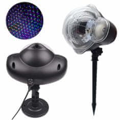 Verk Laserski LED projektor za osvetlitev zunanjosti – disko krogla