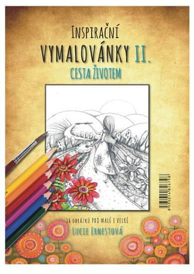 Pobarvanka 2. del z nalepljenim zgornjim ovitkom, A4, 16 listov