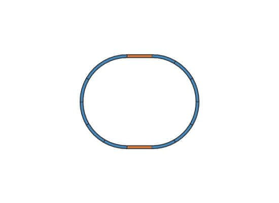 Piko Komplet tirnic A (osnovni oval) - 55300