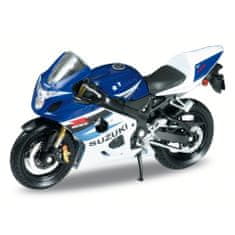 Welly Motorno kolo Suzuki GSX-R750 1:18 modra