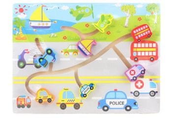 Sredstva za prevoz lesenih labirintov