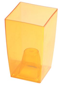 Prosperplast kvadratni pokrov lonca DUW120P, oranžna