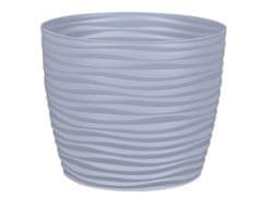 Pokrov za cvetlični lonec SAHARA PETIT plastika mat d27x22cm