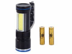 Bailong 3v1 alu akumulatorska LED ročna svetilka XM-L T6 USB 400m CREE COB