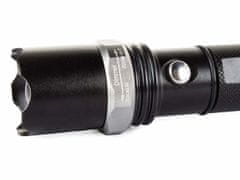 Bailong Alu akumulatorska LED ročna svetilka CREE zoom XP-E 300m
