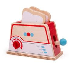 Bigjigs Toys Leseni toaster s pikami