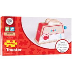 Bigjigs Toys Leseni toaster s pikami