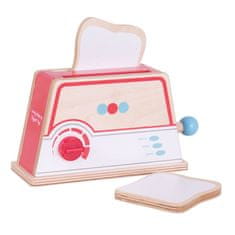 Bigjigs Toys Leseni toaster s pikami