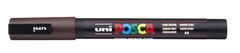 Uni-ball POSCA akrilni označevalec - temno rjav 0,9 - 1,3 mm
