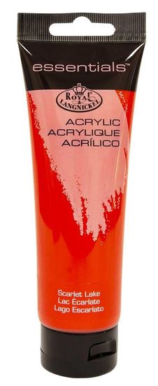 Royal & Langnickel Royal &amp; Langnickel Akrilna barva 120ml SCARLET LAKE