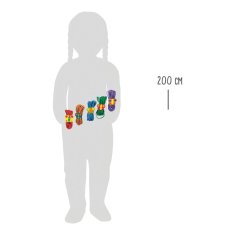 Legler majhno stopalo Komplet gum za odbijanje 5 kosov