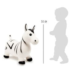 Small foot by Legler majhna noga Napihljiva zebra bouncer