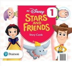 Moje Disneyjeve zvezde in prijatelji 1 kartice z zgodbo