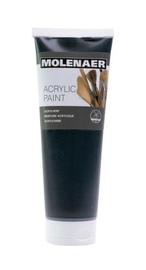 Akrilna barva Molenaer 250 ml - črna
