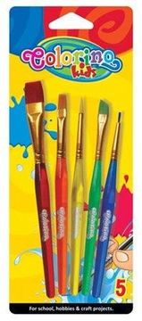 Colorino Komplet čopičev JUMBO mešanica vrst in velikosti