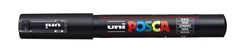 Uni-ball POSCA akrilni marker - črn 0,7 - 1 mm