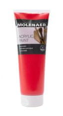 Akrilna barva Molenaer 250 ml - opečnato rdeča