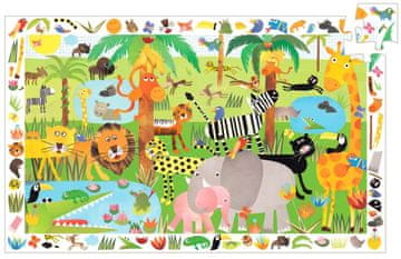 Djeco Jungle Puzzle 35 kosov