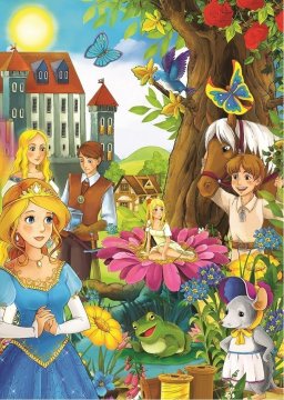 Art puzzle Puzzle Pravljični grad 200 kosov