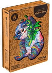 Unidragon Lesena sestavljanka - Panda velikost M