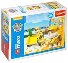 Trefl Puzzle Paw Patrol: Buldožerski drobir 20 kosov