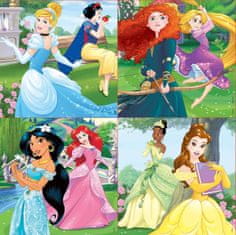 Educa Disneyjeve princese Puzzle 4v1 (12,16,20,25 kosov)
