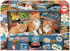 Educa Puzzle Potujoče mačke 200 kosov