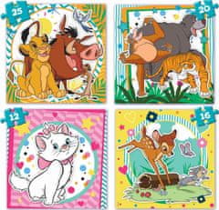Educa Disney Animals Puzzle 4v1 (12,16,20,25 kosov)