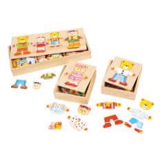 Bigjigs Toys Gospa medvedka oblačenje Puzzle