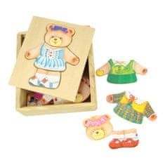 Bigjigs Toys Gospa medvedka oblačenje Puzzle