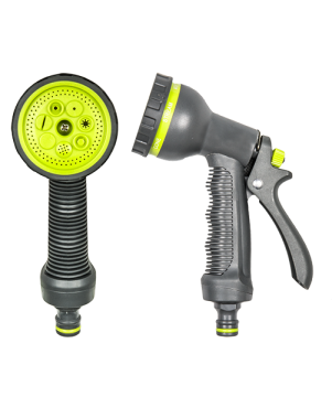 7-funkcijska brizgalna pištola SOFT Lime LE-5102