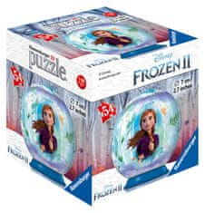 Ravensburger 3D Puzzleball Ledeno kraljestvo 2: Anna 54 kosov