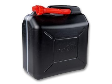 Plastična posoda za hlapne snovi 20l črna