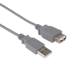 PremiumCord Podaljševalni kabel USB 2.0, A-A, 1 m