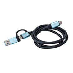 kabel USB-C z USB-C z vgrajeno redukcijo na USB-A/3.0