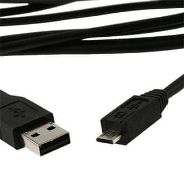 CABLEXPERT GEMBIRD Kabel USB A moški/mikro USB moški 2.0, 1 m, črn Visoka kakovost